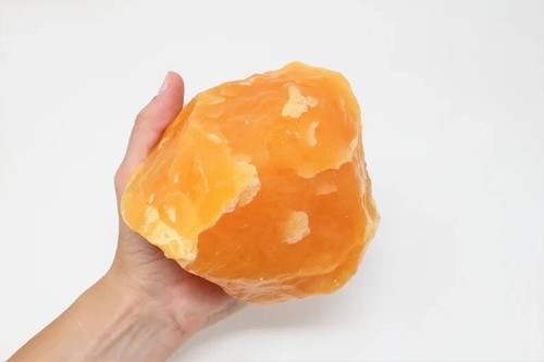 Giant yellow calcite stones - giant,
